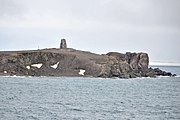 Cape Zhelaniya (Northernmost cape of Severny; 76°57′N 68°35′E﻿ / ﻿76.950°N 68.583°E﻿ / 76.950; 68.583)