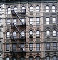Tenement buildings in the Lower East Side.