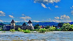 Fortress Kostajnica and Una River