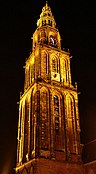 Башня Святого Мартина ночью