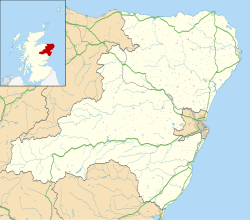 Stuartfield ubicada en Aberdeenshire