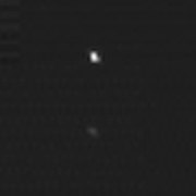뉴 허라이즌스가 촬영한 소행성 2002 JF56의 사진