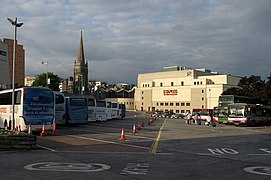 The old bus station was demolished in 2017