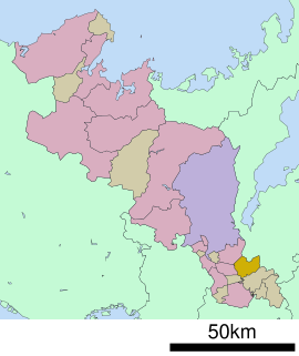 宇治田原町位置図