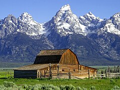 Teton mendigunea, Mendi Harritsuak, Wyoming