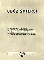 Camp of Death pamphlet (1942) by Natalia Zarembina[243]