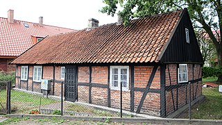 Casa do pescador na rua Szkolna, 10