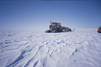 Amundsen–Scott South Pole Station, an Antarctic desert