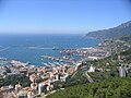 The Port of Salerno and the Amalfitan Coast (Arechi Castle view)