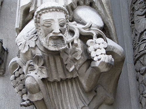 Stone carving detail