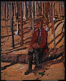 In the Sugar Bush (Shannon Fraser), Spring 1916. Sketch. Art Gallery of Ontario, Toronto