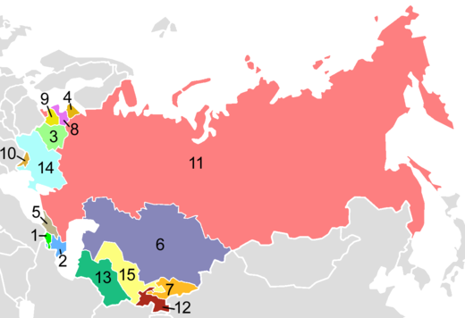 Republics of the Soviet Union.