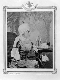 A Circassian noblewoman in the 19th century
