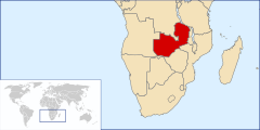 Lokacija Zambije