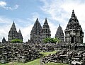Image 66The Prambanan temple complex in Yogyakarta, this is the largest Hindu temple in Indonesia and the second largest Hindu temple in Southeast Asia (from Culture of Indonesia)