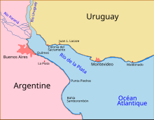 Carte du río de la Plata