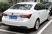 Rear view (sedan, second facelift)