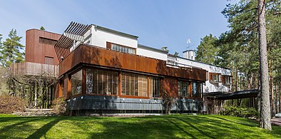 Alvar Aalto, Villa Mairea, Noormarkku, 1938–1939.