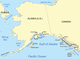 Localització del golf d'Alaska