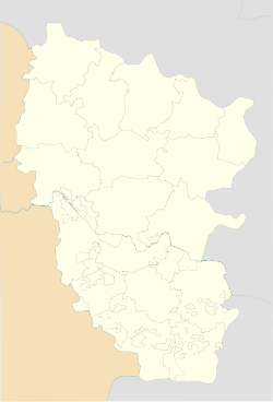 Stelmakhivka is located in Lugansk Oblast