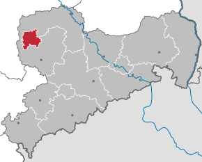 Poziția localității Leipzig