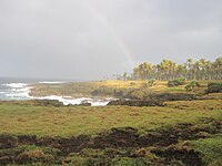 Coast of Tanna after rain.