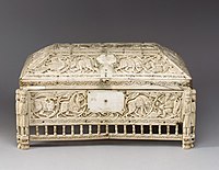 Morganova skrinjica, skrinjica iz slonovine iz 11. stoletja, pripisana južni Italiji, trenutno v zbirki Metropolitanskega muzeja umetnosti