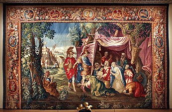 Aubusson tapestry; 1661.