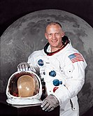 Apollo 11 astronaut Buzz Aldrin, ScD 1963 (MIT Department of Aeronautics and Astronautics)