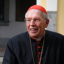 Photo of Cardinal Re in 2009