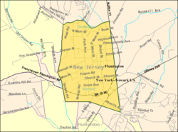 Census Bureau map of Flemington, New Jersey Interactive map of Flemington, New Jersey