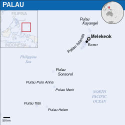 Lokasi Palau