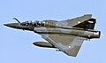 A Mirage 2000D fighter-bomber aircraft
