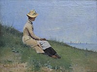 ブルターニュの海岸で(1884)