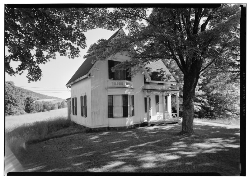 File:Gothic Cottage, State Route 166 Vicinity, Middlefield Township, Westville, Otsego County, NY HABS NY,39-WESVI.V,1-2.tif