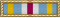 Joint Meritorious Unit Award con tre fronde quercia - nastrino per uniforme ordinaria