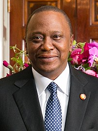President of Kenya Uhuru Kenyatta