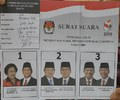 Image 97Indonesian 2009 election ballot. Since 2004, Indonesians are able to vote their president directly. (from History of Indonesia)