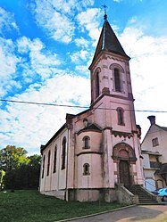 The Lutheran church in Vibersviller