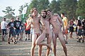 Image 19Nude men at the Przystanek Woodstock festival, 2014 (from Naturism)