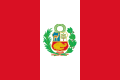 Súčasná štátna vlajka Peru