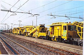 قطار صيانة في إيطاليا