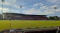The main grandstand at the Stadium prior to Penrith Panthers vs North Queensland Cowboys in 2021