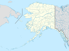 Њу Алакакет на карти Аљаске (САД)