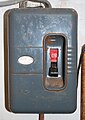 1950s MEM rewirable fuse box (covered)
