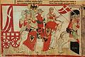 Medieval miniature depicting the Battle of Cortenuova (1237)