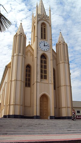 Igreja na área urbana do município