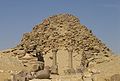 Ostseite der Sahure-Pyramide
