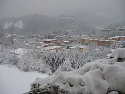 View of Porretta Terme.