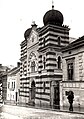 Synagogue de la rue Tsar Uros à Belgrade, 1908.